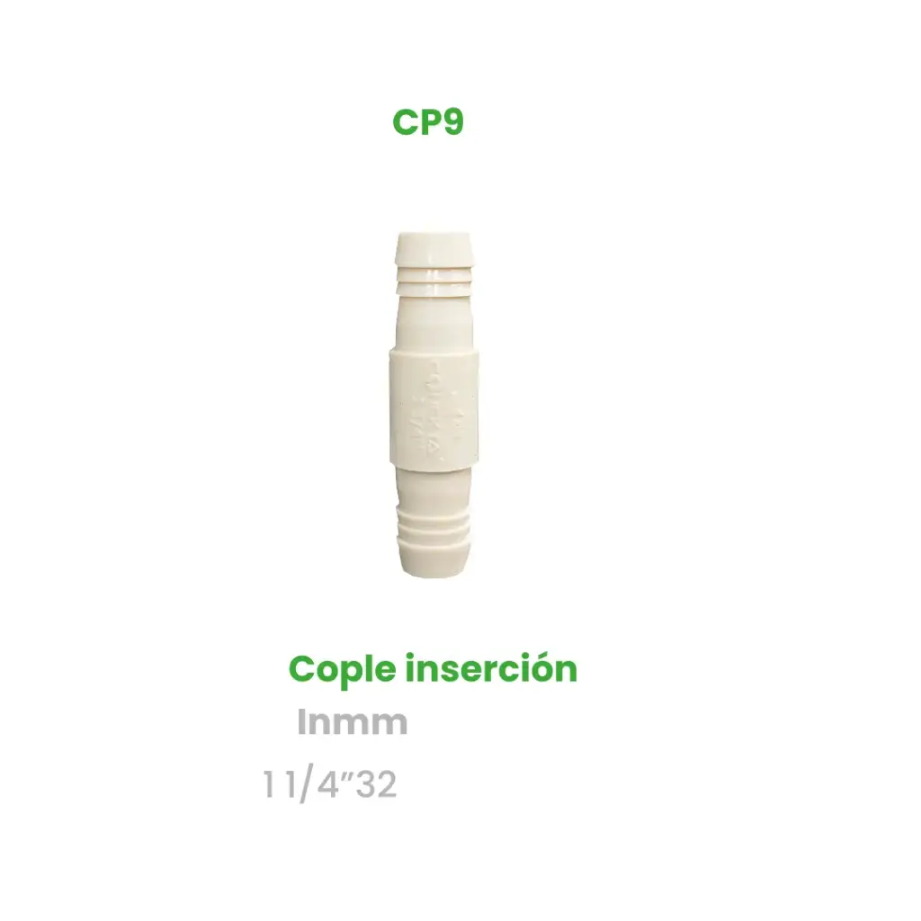 COPLE DE INSERCION DE 1 1/4"