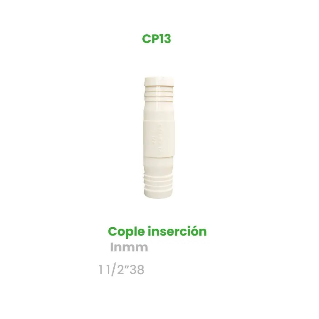 COPLE DE INSERCION DE 1 1/2"