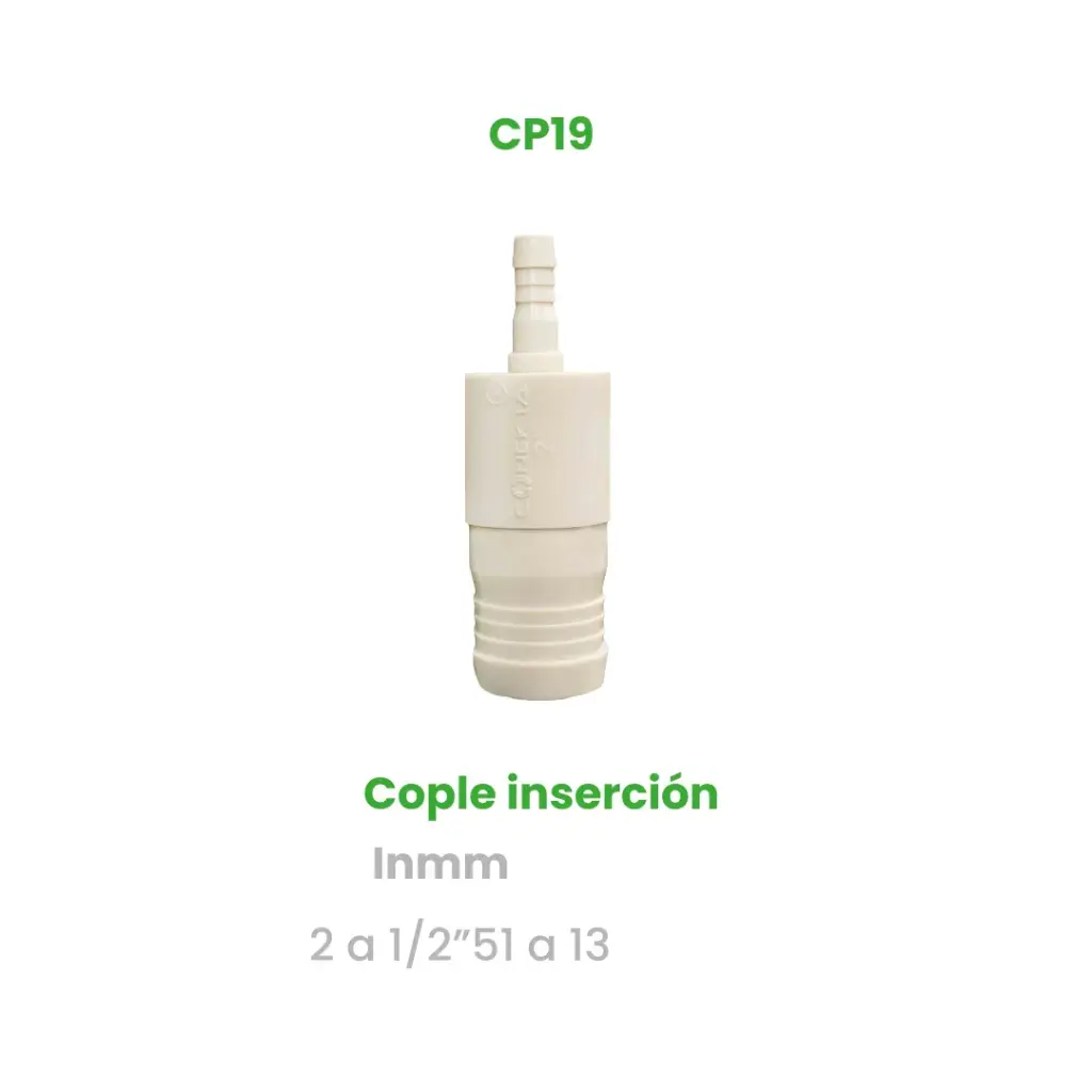 COPLE DE INSERCION DE 2 A 1/2"
