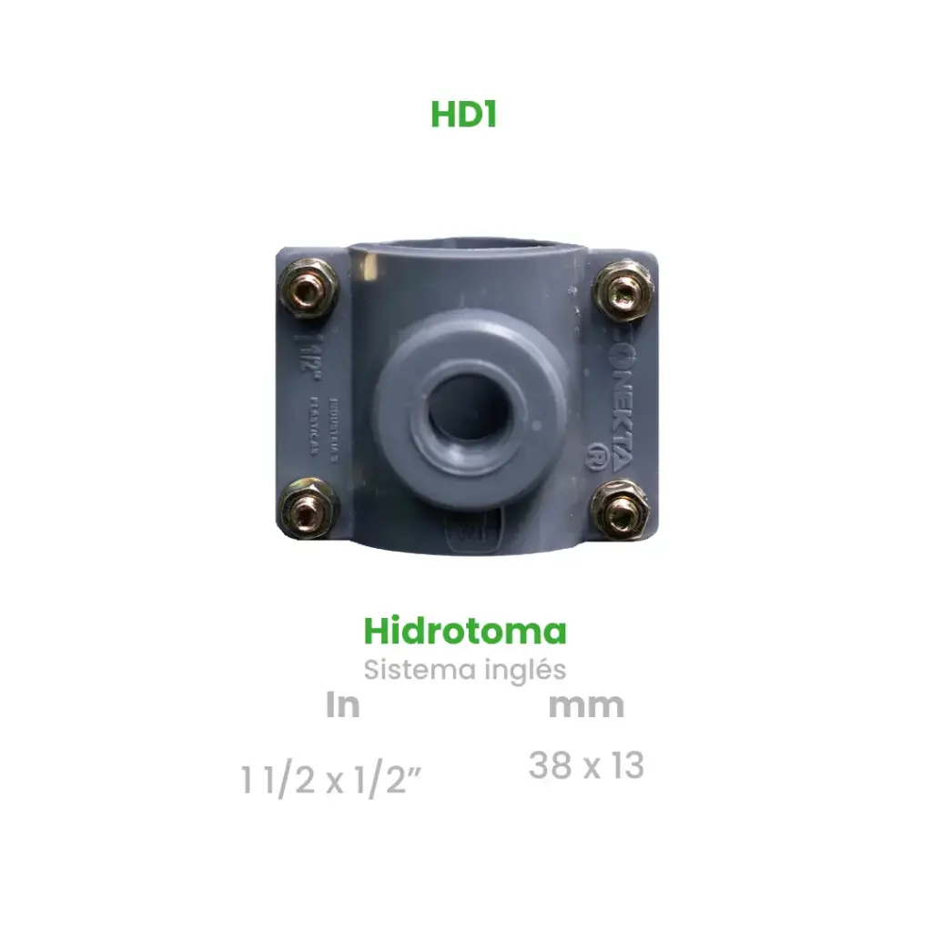 HIDROTOMA DE 1 1/2 X 1/2"