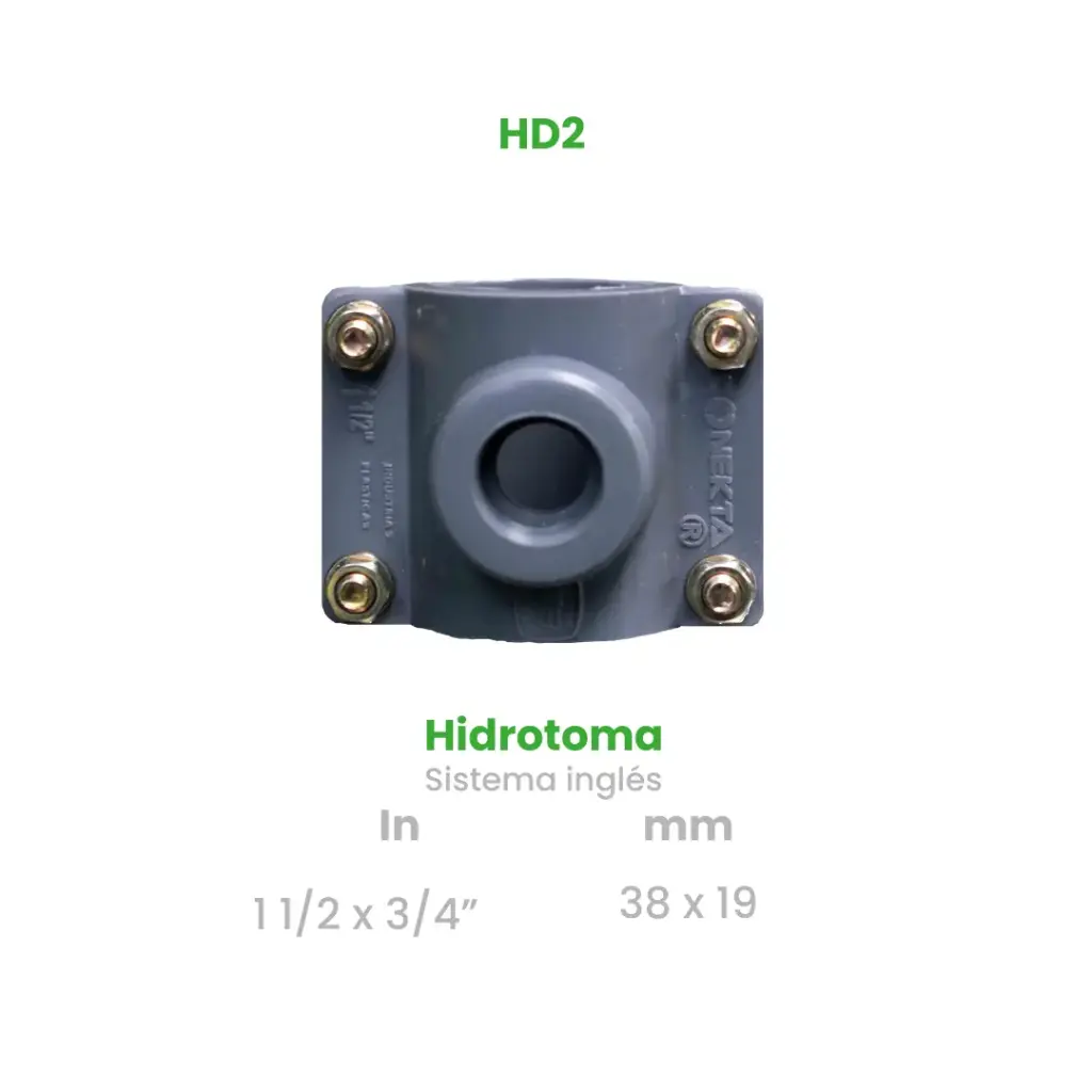HIDROTOMA DE 1 1/2 X 3/4"