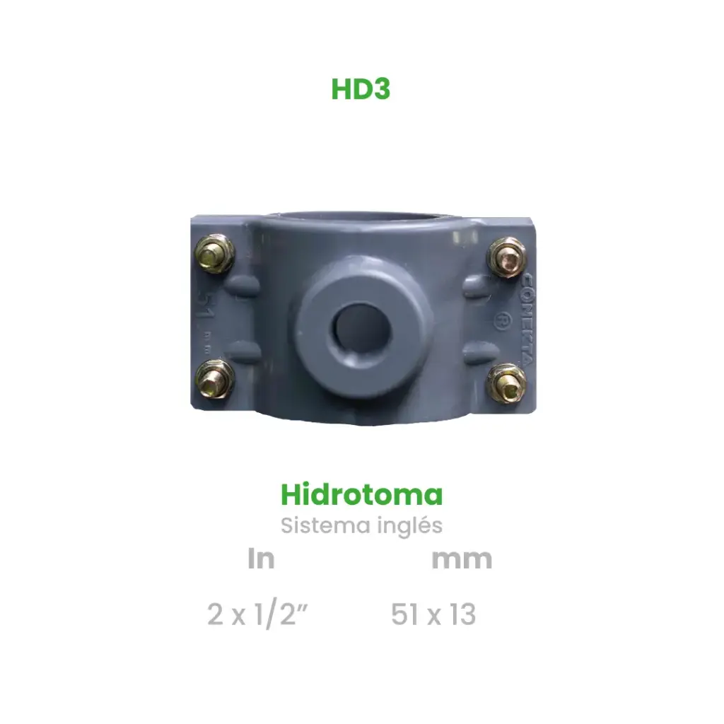 HIDROTOMA DE 2 X 1/2"