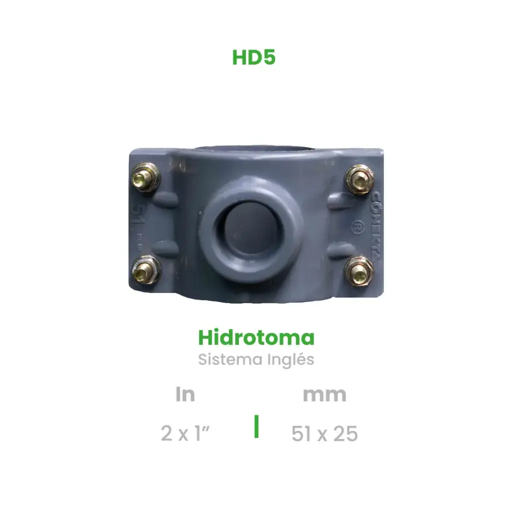 HIDROTOMA DE 2 X 1"