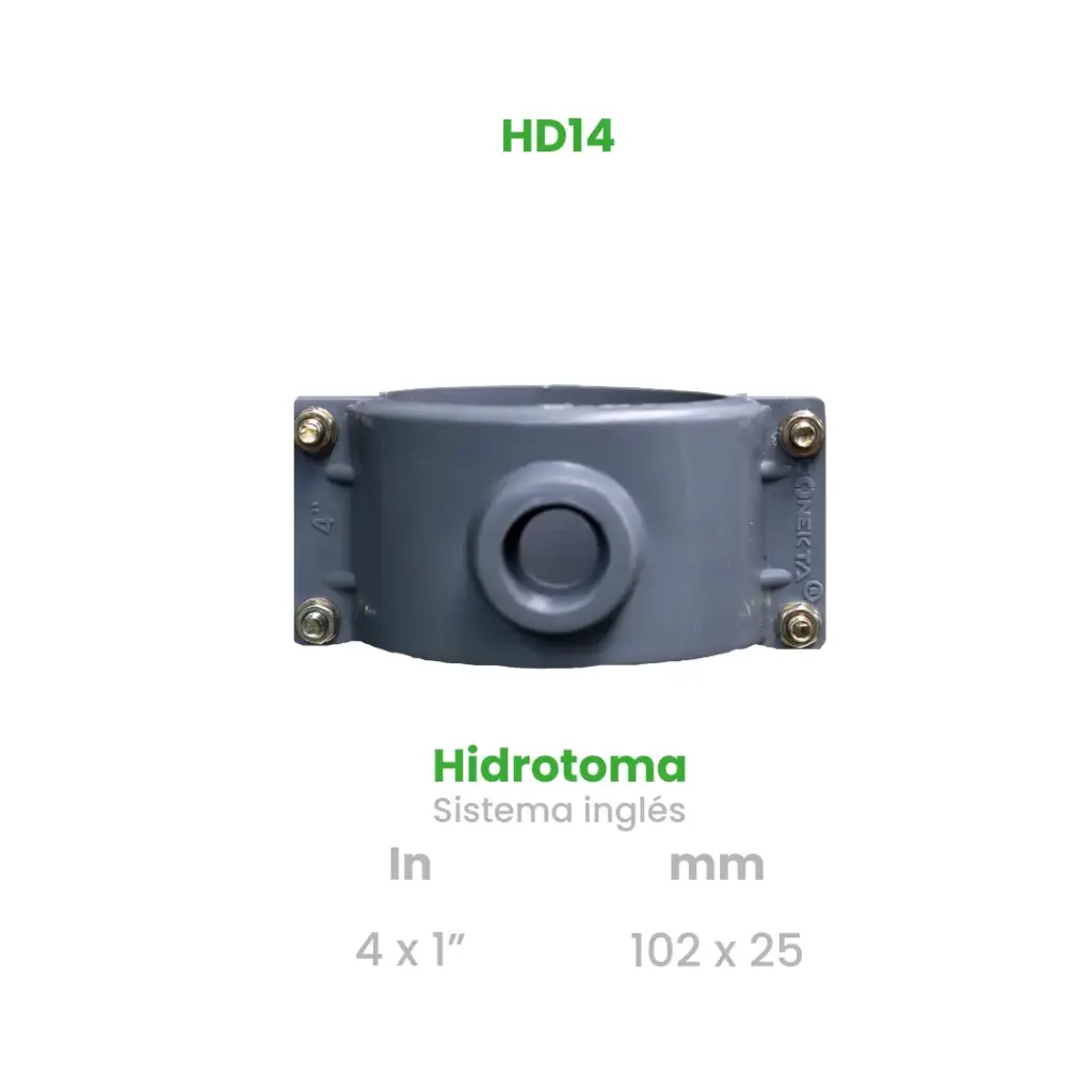 HIDROTOMA DE 4 X 1"