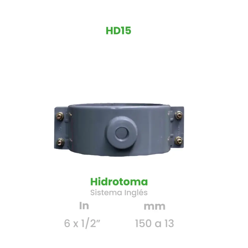 HIDROTOMA DE 6 X 1/2"