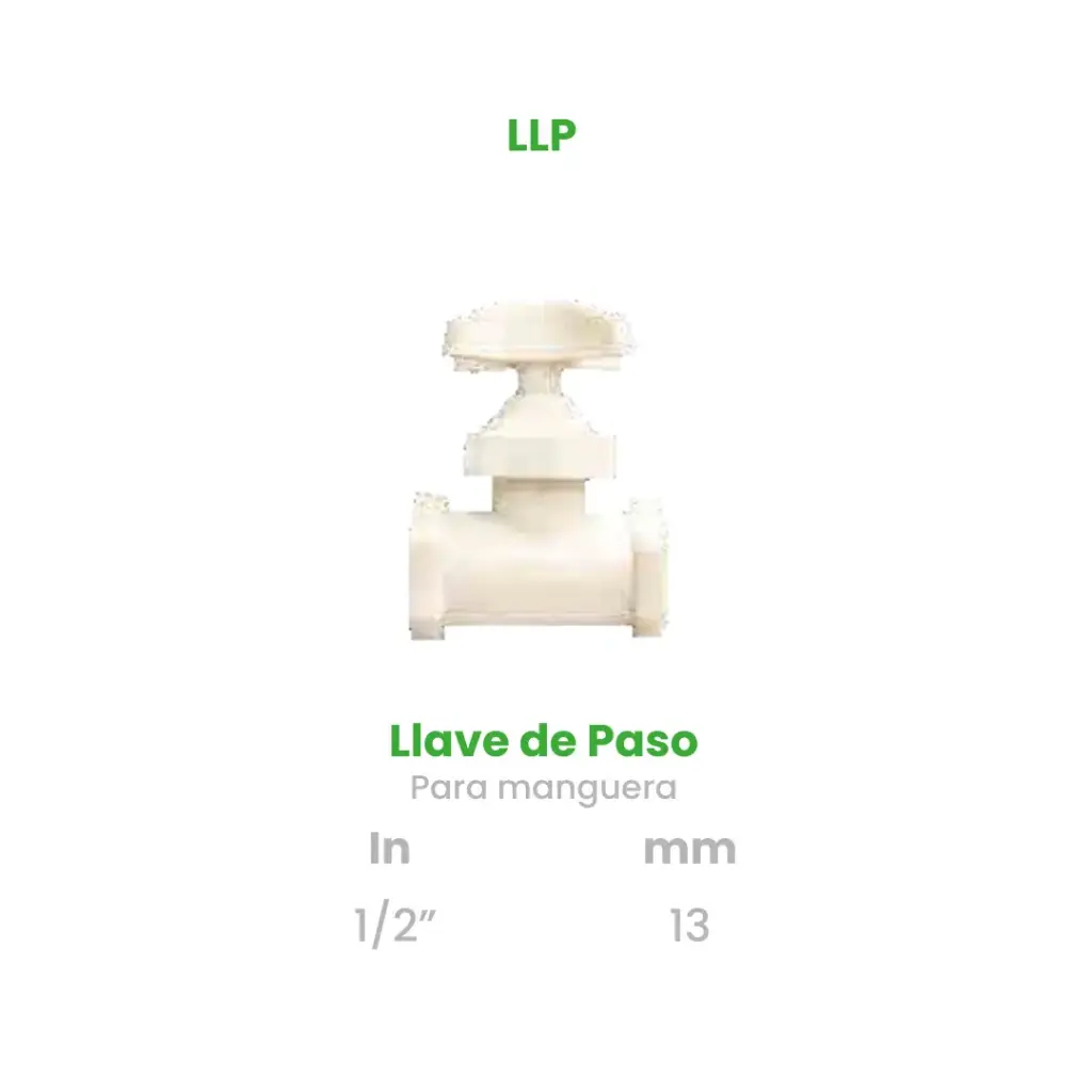 LLAVE DE PASO  1/2