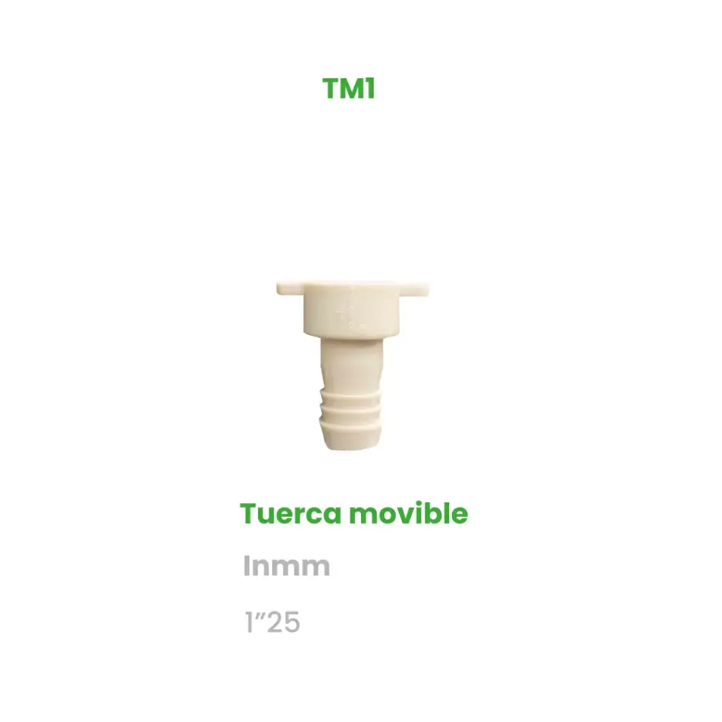 TUERCA MOVIBLE DE 1"