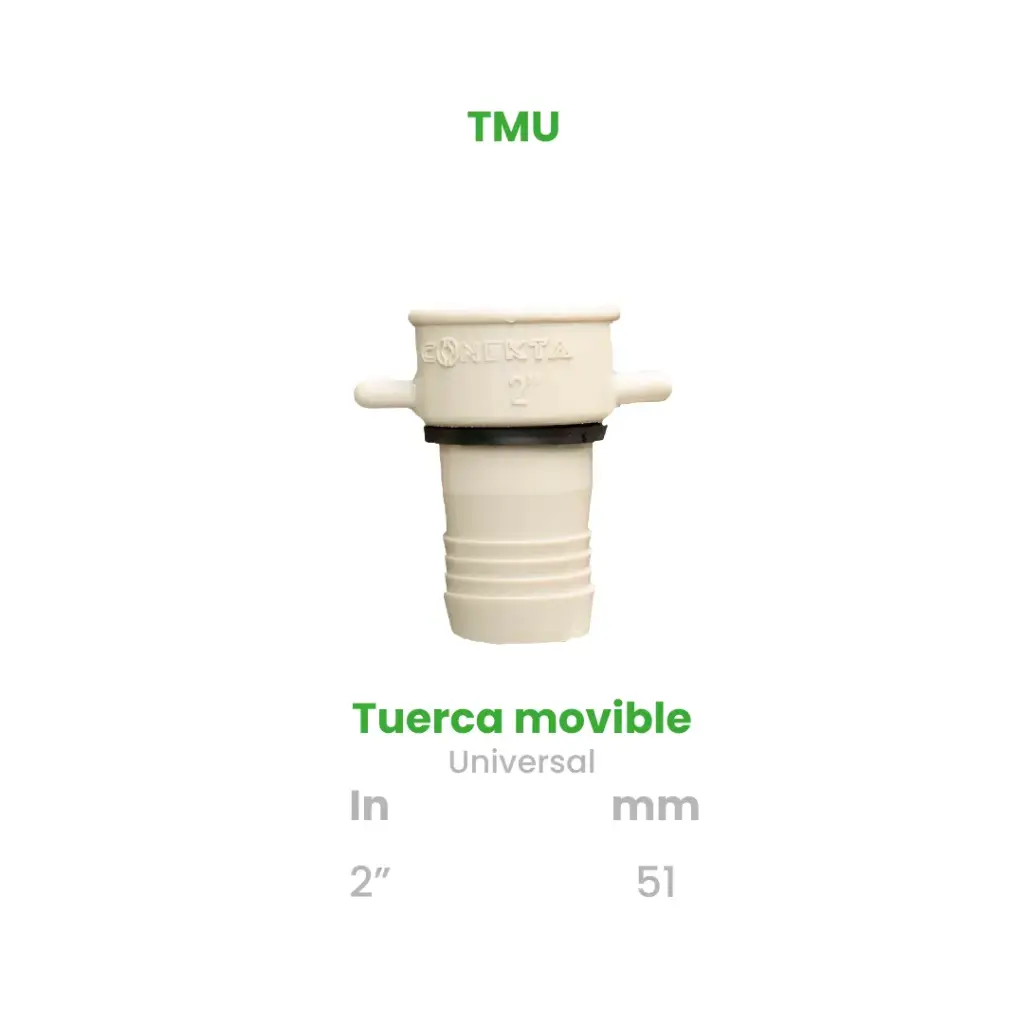 TUERCA MOVIBLE DE 2" UNIVERSAL
