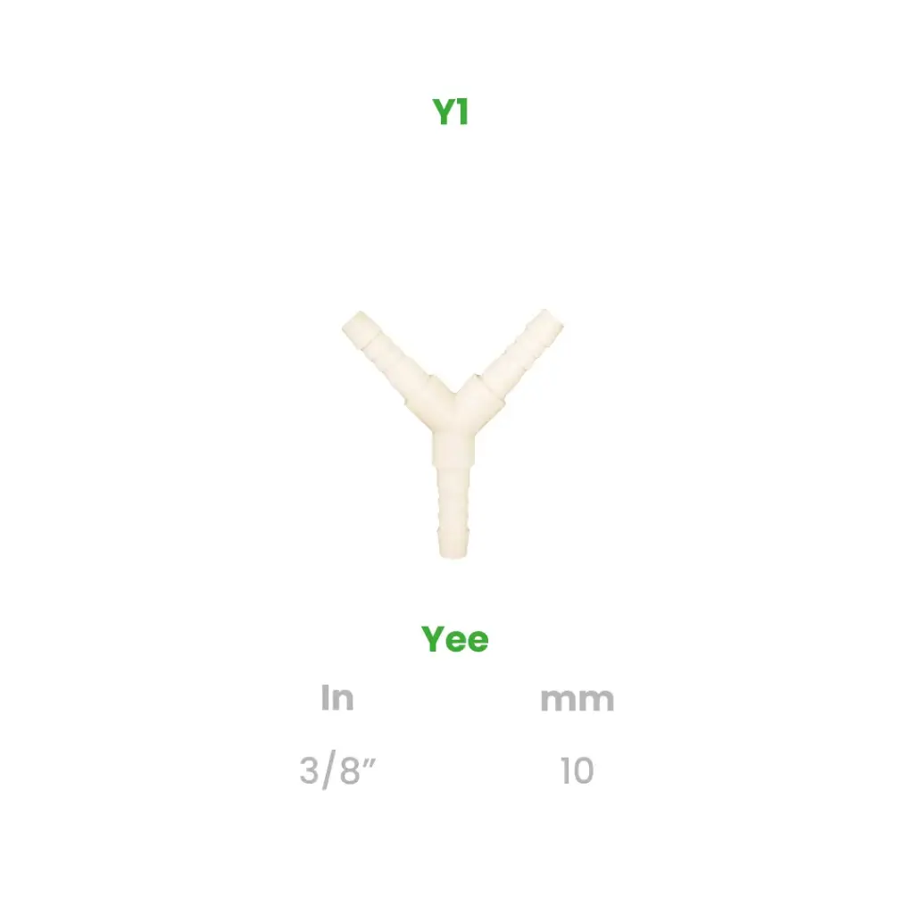 YEE DE 3/8"