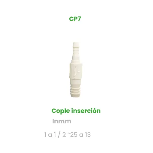 [CP7] COPLE DE INSERCIÓN DE 1 A 1/2"