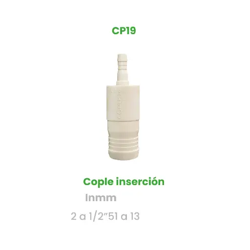 [CP19] COPLE DE INSERCION DE 2 A 1/2"