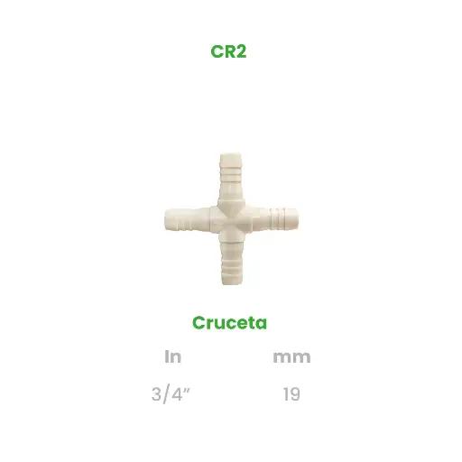 [CR2] CRUCETA 3/4"