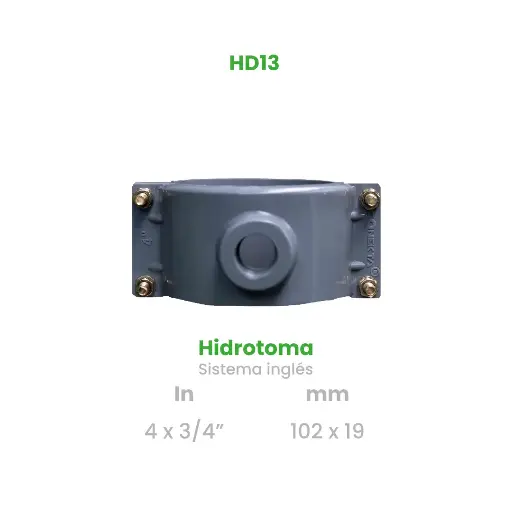 [HD13] HIDROTOMA DE 4 X 3/4"