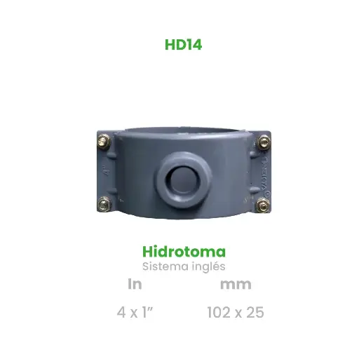 [HD14] HIDROTOMA DE 4 X 1"