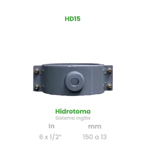 [HD15] HIDROTOMA DE 6 X 1/2"