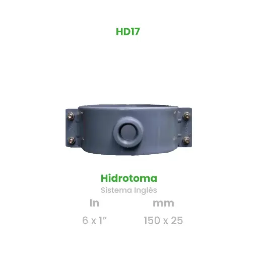 [HD17] HIDROTOMA DE 6 X 1"