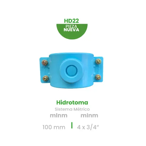 [HD22] HIDROTOMA DE 150mm x 3/4" (SISTEMA MILIMETRICO)