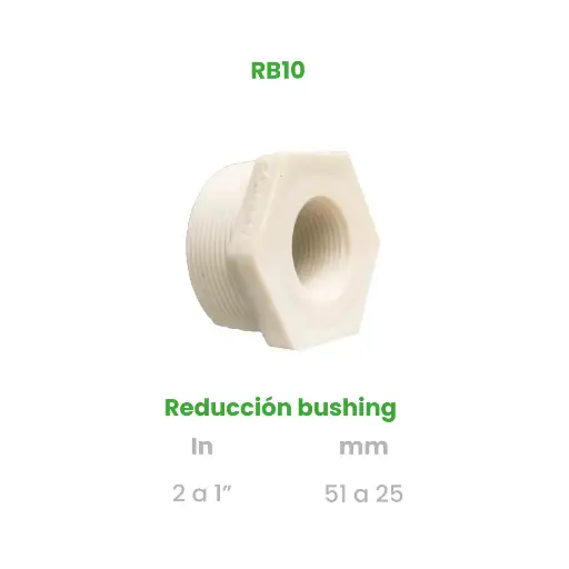 [RB10] REDUCCION BUSHING DE 2 A 1"