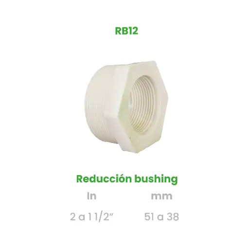 [RB12] REDUCCION BUSHING DE 2 A 1 1/2"