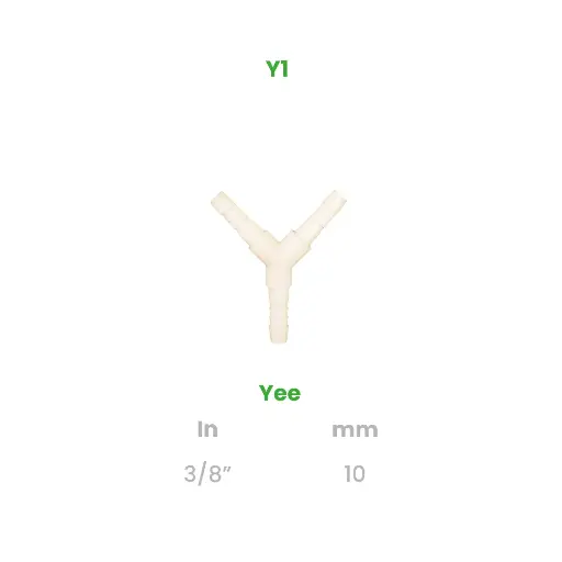 [Y1] YEE DE 3/8"