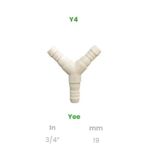 [Y4] YEE DE 3/4"