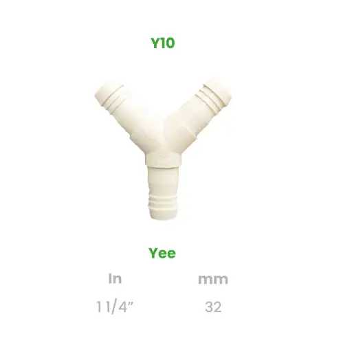 [Y10] YEE DE 1 1/4"