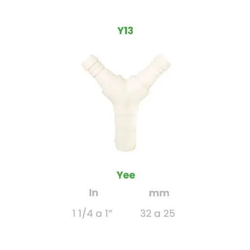 [Y13] YEE DE 1 1/4 A 1"